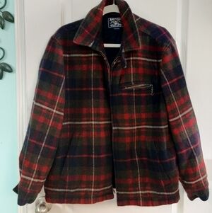 American Living Vintage 95% Wool  Womens Plaid Jacket -szL